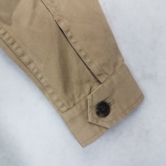 NEW Popsugar Women's XS Trench Coat in Beige / Tan 100% Cotton NWT $80 - Picture 4 of 11